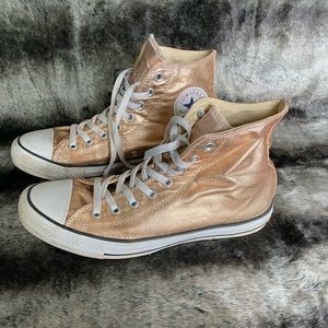 Converse High top rose gold
